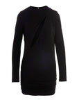 Versace Black Viscose Short Dress