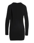 Versace Black Viscose Short Dress