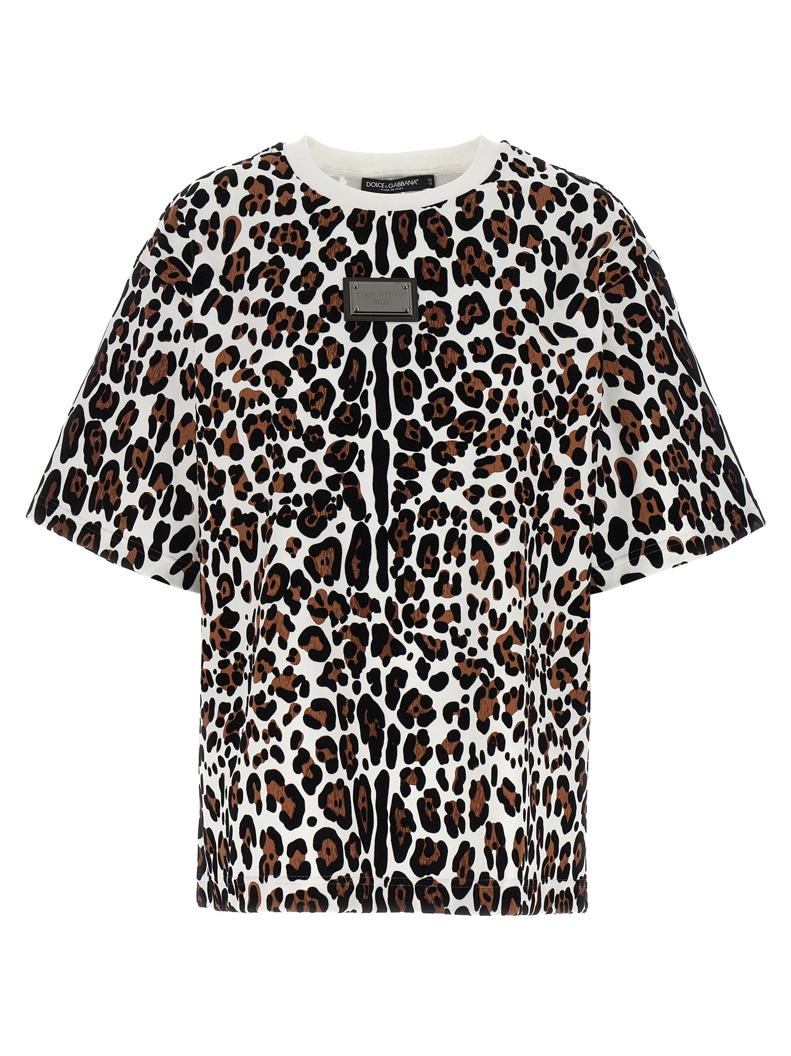 Dolce &amp; Gabbana Multicolor Cotton T-Shirt