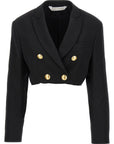 Palm Angels Black Polyester Blazer