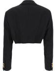 Palm Angels Black Polyester Blazer