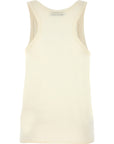 Max Mara White Cashmere Tank Tops