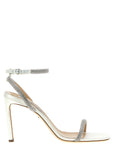 Sergio Rossi White Goatskin Stiletto Heel Sandals