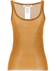 Max Mara Beige Silk Tank Tops