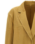 Max Mara Beige Cotton Blazer