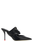 Alexander McQueen Black Cowhide High Heel Pumps