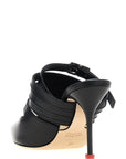 Alexander McQueen Black Cowhide High Heel Pumps