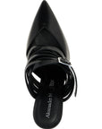 Alexander McQueen Black Cowhide High Heel Pumps