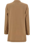 Max Mara Beige Virgin Wool Blazer