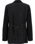 Moschino Black Polyester Blazer