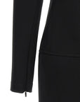 Fendi Black Viscose Midi Dress