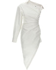 Alexander Wang White Cotton Short Dress