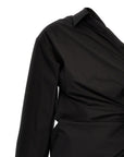 Alexander Wang Black Cotton Short Dress