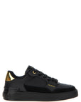 Balmain Black Calfskin Sneakers