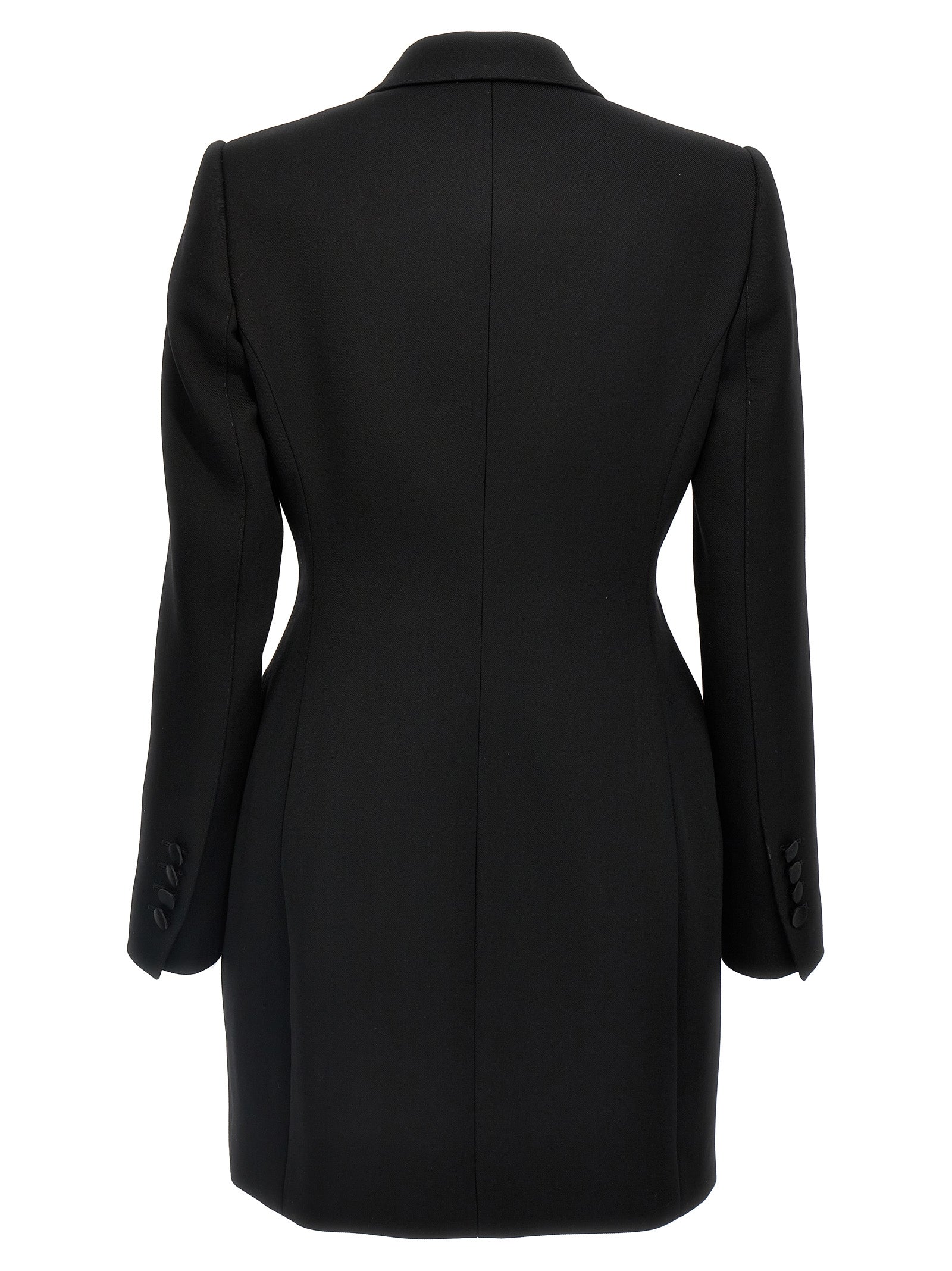 Dolce &amp; Gabbana Black Virgin Wool Blazer