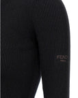 Fendi Black Wool Short Dress