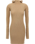 Fendi Beige Wool Short Dress