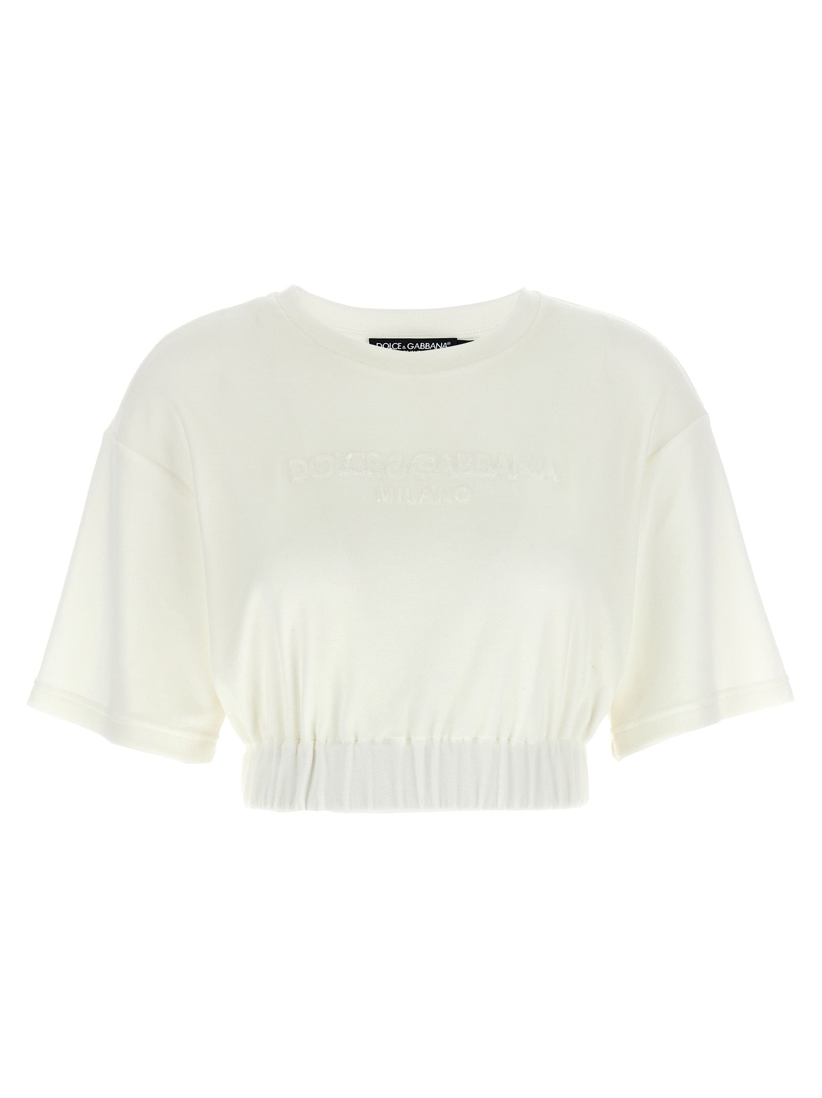 Dolce &amp; Gabbana White Cotton T-Shirt