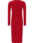 Versace Multicolor Viscose Midi Dress