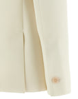 Max Mara White Virgin Wool Blazer