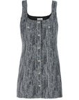 Ganni Multicolor Cotton Short Dress