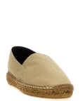 Saint Laurent Beige Cotton Espadrilles
