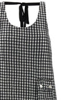 Ganni Black Polyester Midi Dress