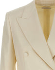 Brioni White Wool Blazer