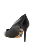 Dolce & Gabbana Black Calfskin High Heel Pumps