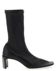 Jil Sander Black Lamb Leather Ankle Boots
