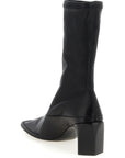 Jil Sander Black Lamb Leather Ankle Boots