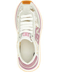 Dolce & Gabbana Multicolor Leather Athletic Sneakers