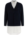 Elisabetta Franchi Blue Viscose Short Dress