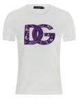 Dolce & Gabbana White Cotton T-Shirt