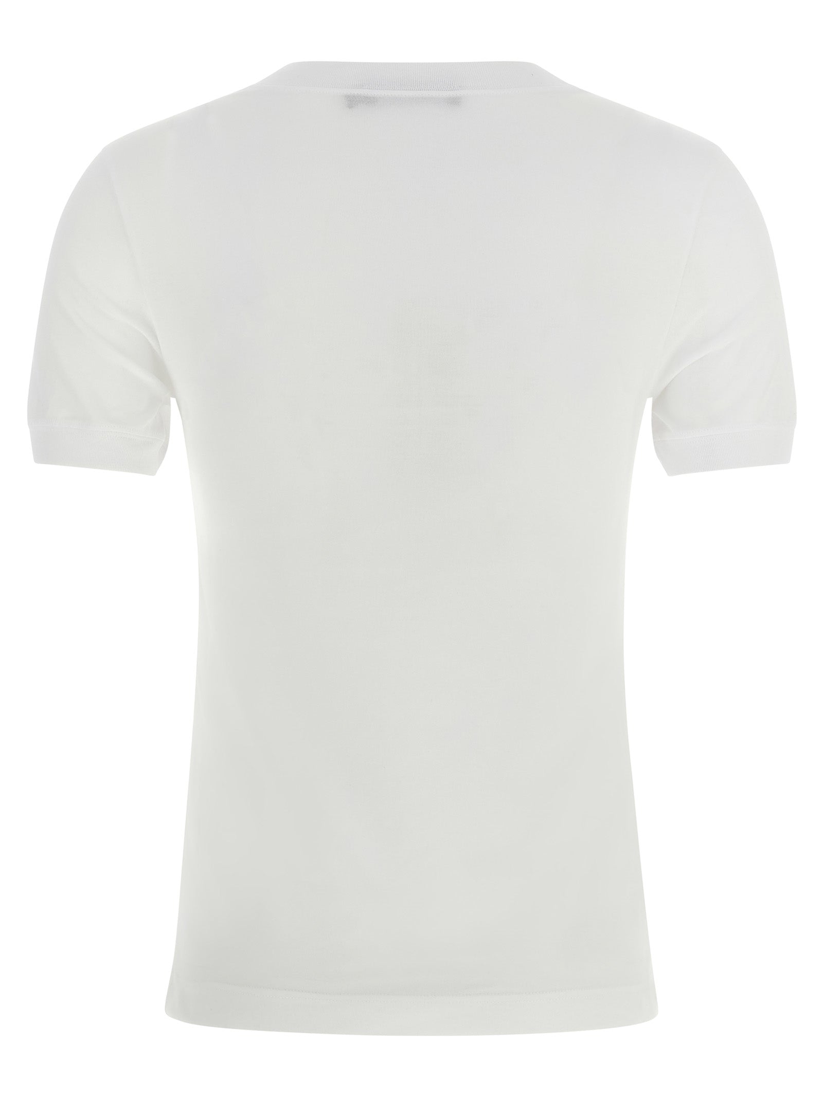 Dolce &amp; Gabbana White Cotton T-Shirt