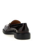 Tod's Bordeaux Calfskin Slip-On Loafers
