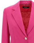 Versace Fuchsia Virgin Wool Blazer