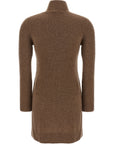 Max Mara Gray Cashmere Short Dress