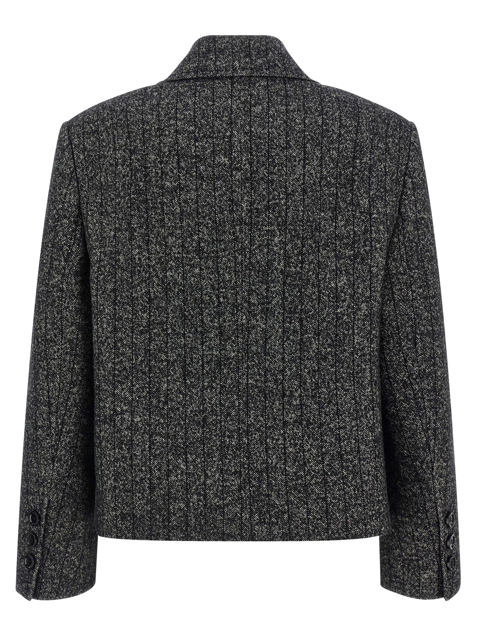 Dolce &amp; Gabbana Bicolor Elastane Blazer