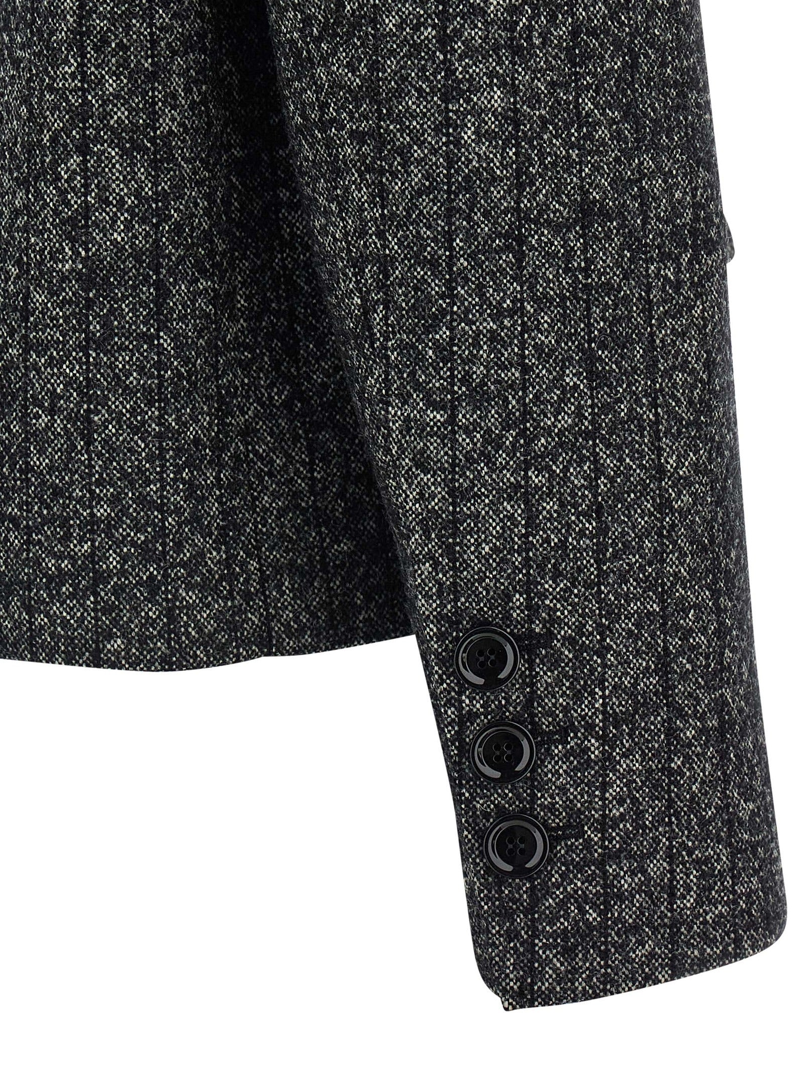 Dolce &amp; Gabbana Bicolor Elastane Blazer