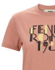 Fendi Multicolor Cotton T-Shirt