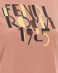 Fendi Multicolor Cotton T-Shirt
