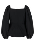 Carolina Herrera Black Cotton Tank Tops