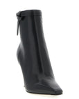Jimmy Choo Black Leather Ankle Boots