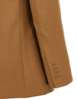 Max Mara Brown Virgin Wool Blazer