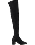 Jil Sander Black Leather Over The Knee