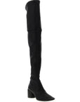 Jil Sander Black Leather Over The Knee