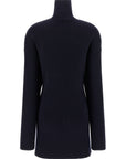 Balenciaga Blue Wool Short Dress