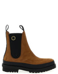 Stella McCartney Brown Viscose Ankle Boots