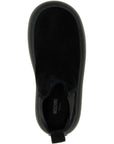 Moschino Black Calfskin Chelsea Boots